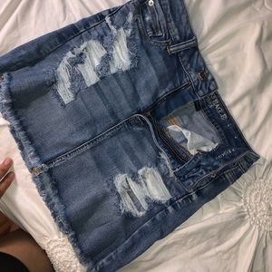 Denim skirt